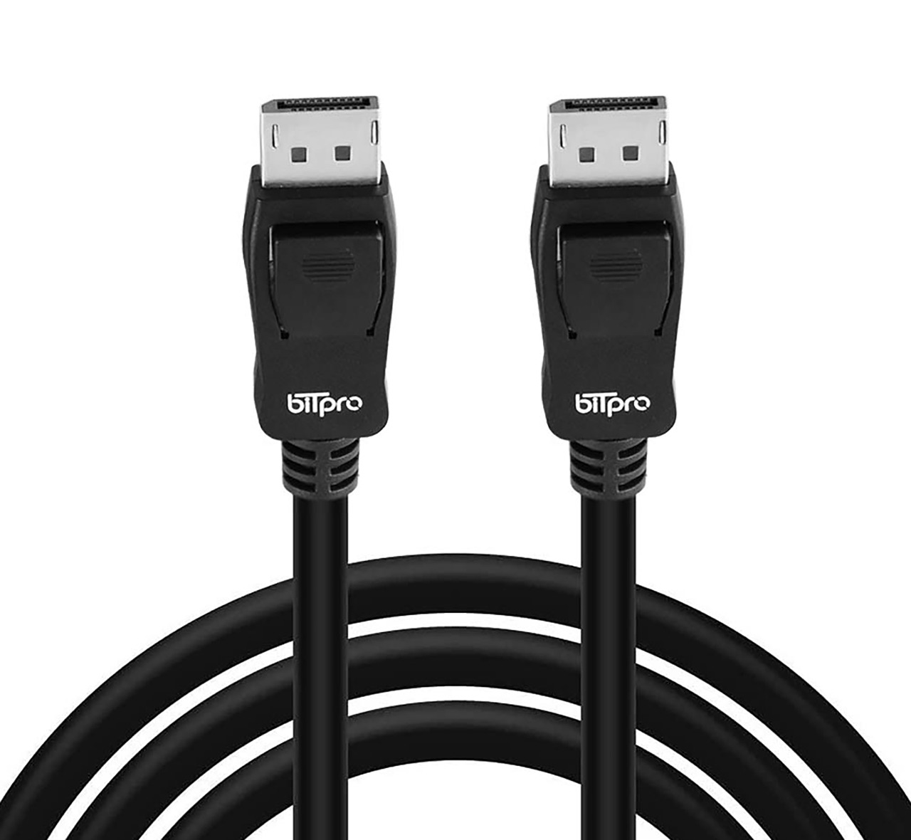 Bitpro 6 Feet DisplayPort To DisplayPort Cable Supports Ultra HD 4K@60Hz, 2K@144Hz, 1080P@165Hz Full HD Resolution